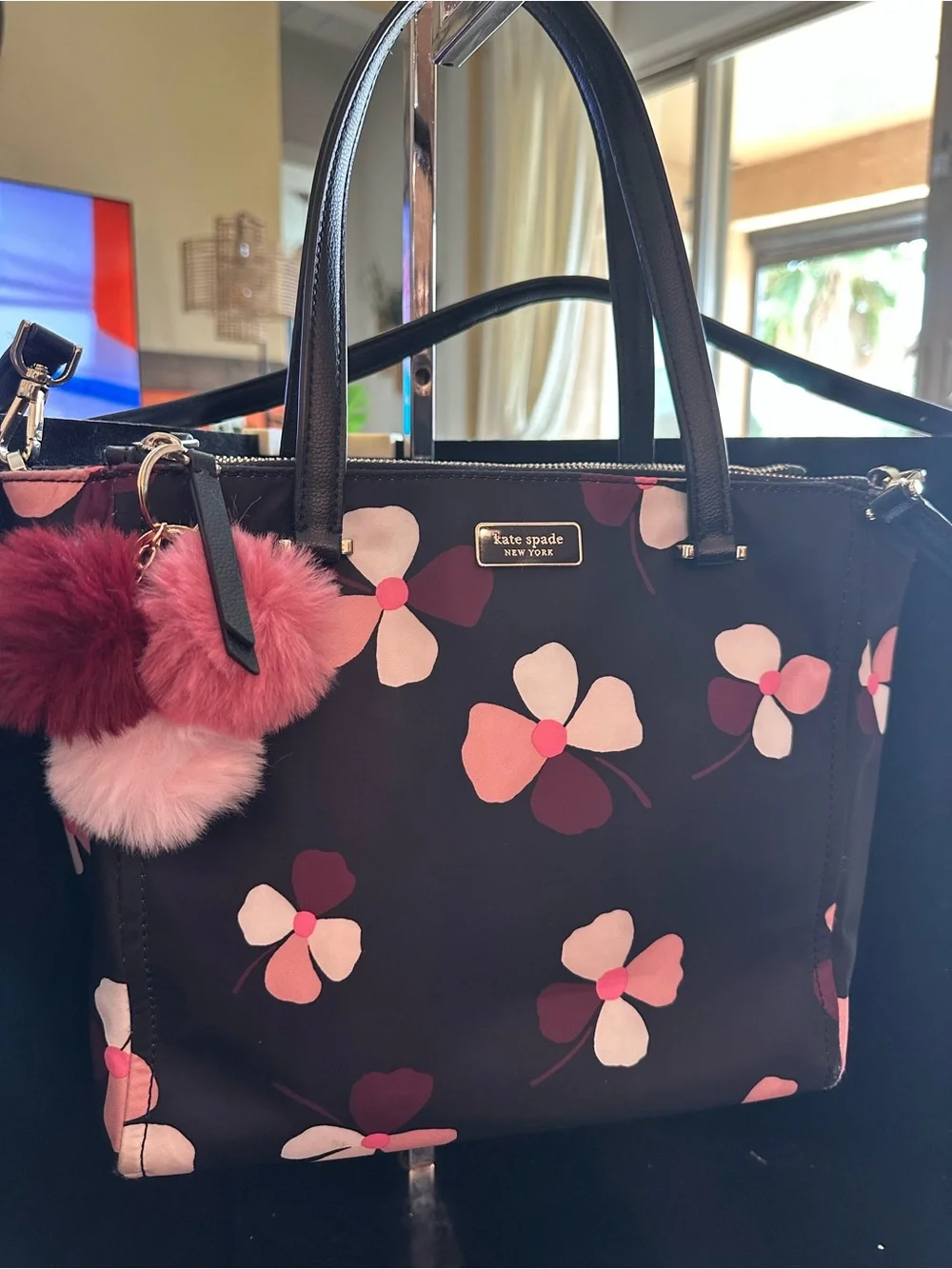 kate spade # 052  Dawn Dusk Buds Satchel